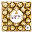 Ferrero Rocher Milk Chocolate Pralines Gift Box 24 Pieces 300g