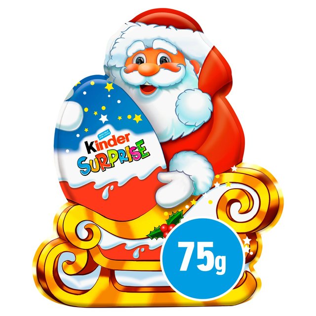 Kinder Surprise Chocolate Santa 75g