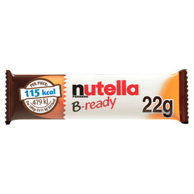 Nutella B-ready Chocolate & Hazelnut Wafer Biscuit Snack Bar