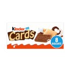 Kinder Cards Incredibly Thin Cocoa And Milk Wafers (102.4g) 8x12.8g