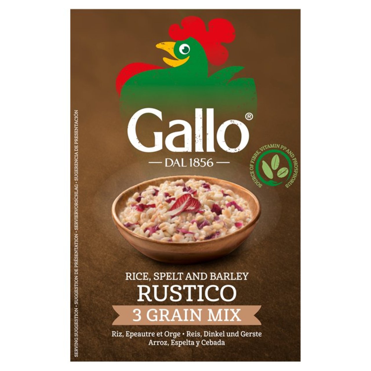 Riso Gallo Risotto Pronto Saffron 175g - Pack of 6