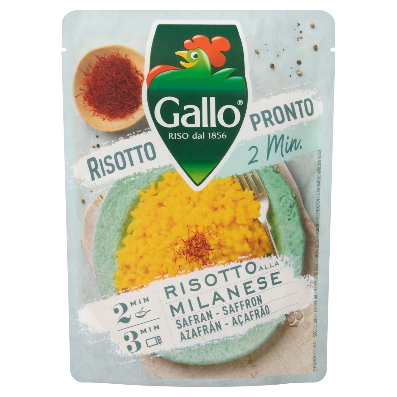 Riso Gallo Risotto Pronto Saffron