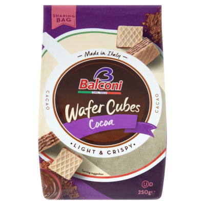 Balconi Cubi Cocoa Wafers