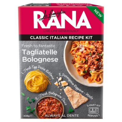 La Famiglia Rana Recipe Kit Tagliatelle Bolognese