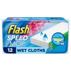 Flash Speedmop Wet Floor Cleaning Wipes Cloths x12