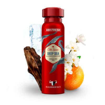 Old Spice Men's Deodorant Spray Deep Sea