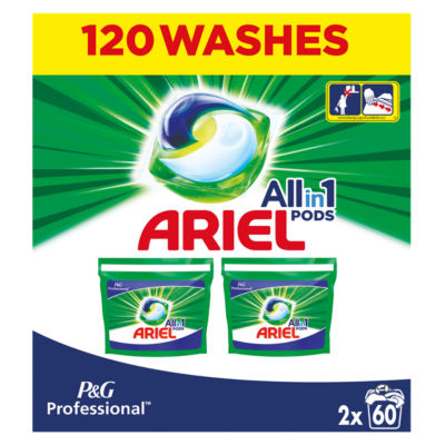 Ariel Ariel All-in-1 Pods Washing Liquid Capsules Original 120 Washes