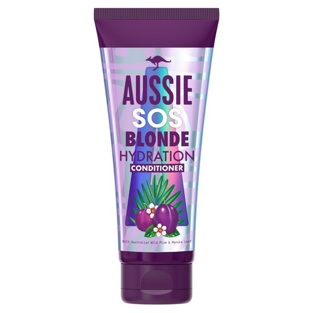 Aussie Blonde Hydration Purple Hair Conditioner For Blonde and Silver Hair