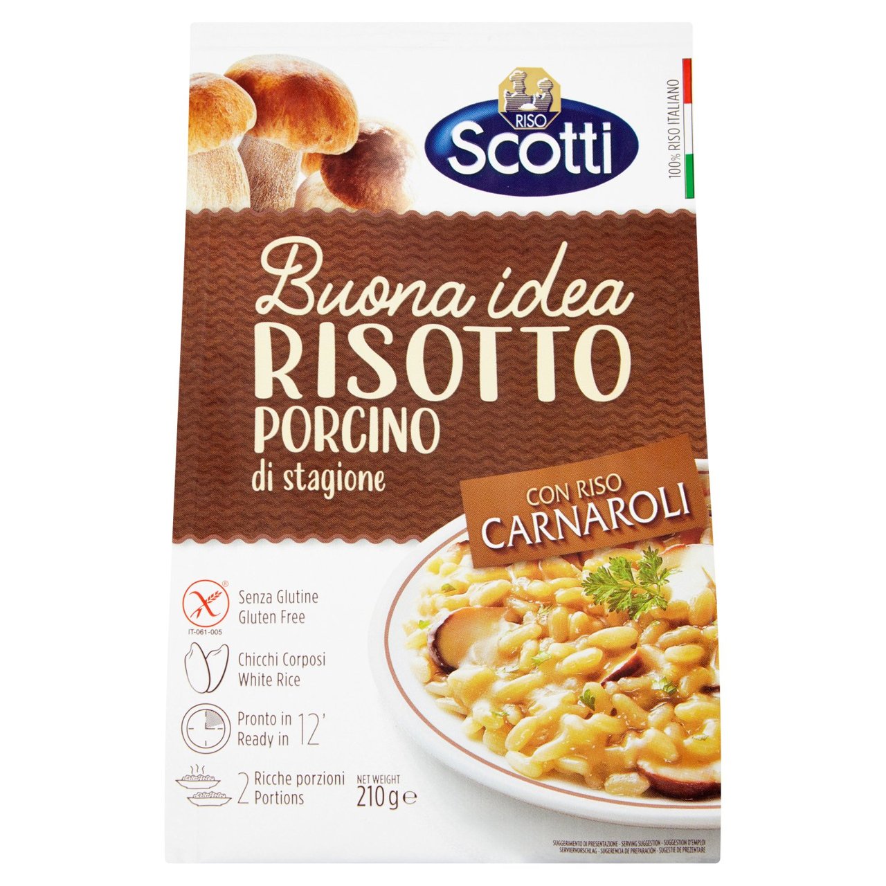 Riso Scotti Risotto with Mushrooms - HelloSupermarket