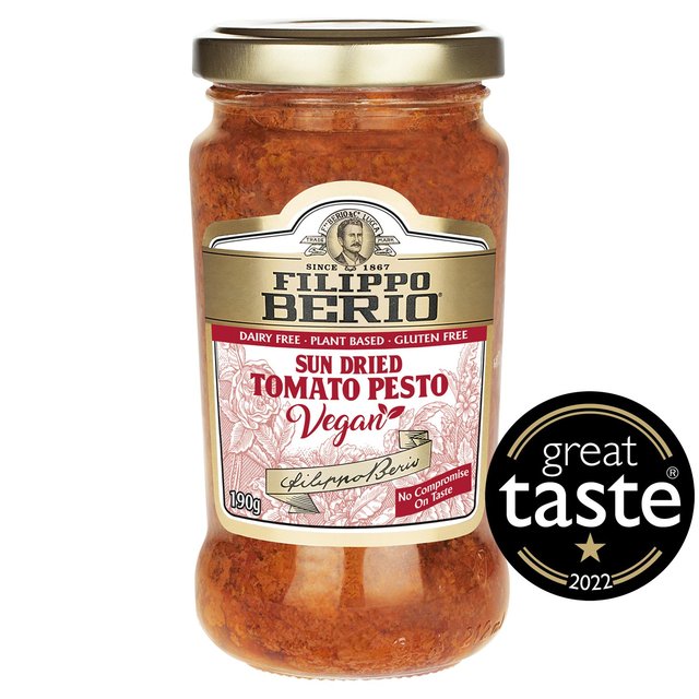 Filippo Berio Vegan Sun Dried Tomato Pesto 190g