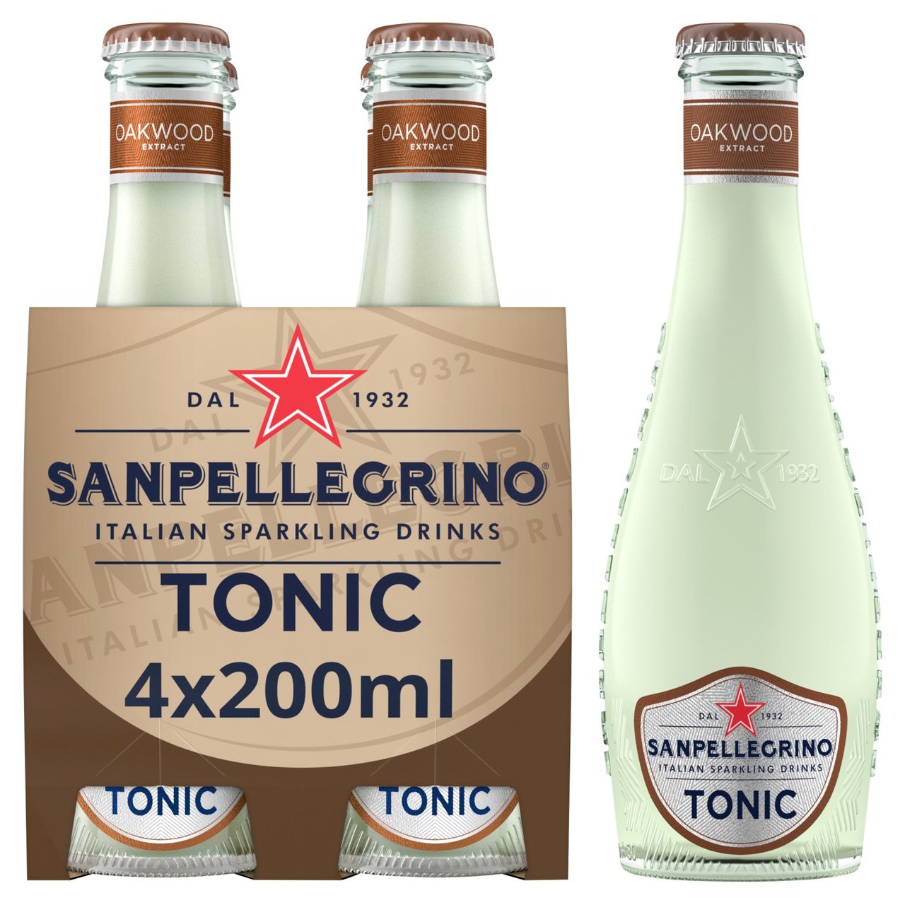 San Pellegrino Oakwood Tonic Water Glass