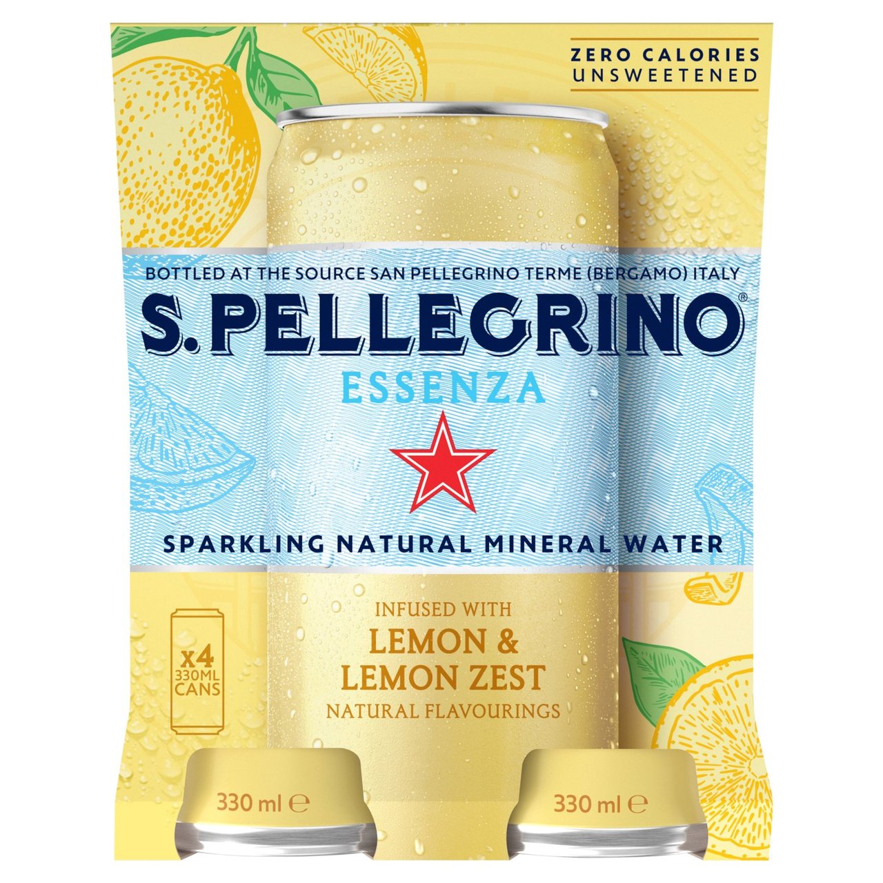 San Pellegrino Essenza Sparkling Water Lemon