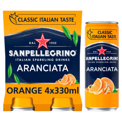 San Pellegrino Classic Italian Taste Orange 4x330ml