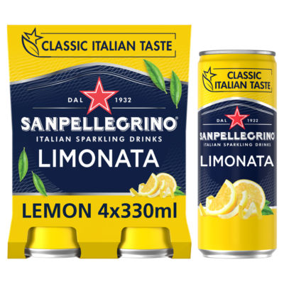 San Pellegrino Classic Italian Taste Lemon 4x330ml