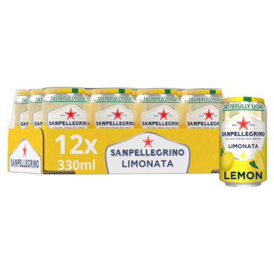 San Pellegrino Limonata 12 Cans