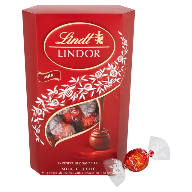 Lindt Lindor Milk Chocolate Truffles Box 337g