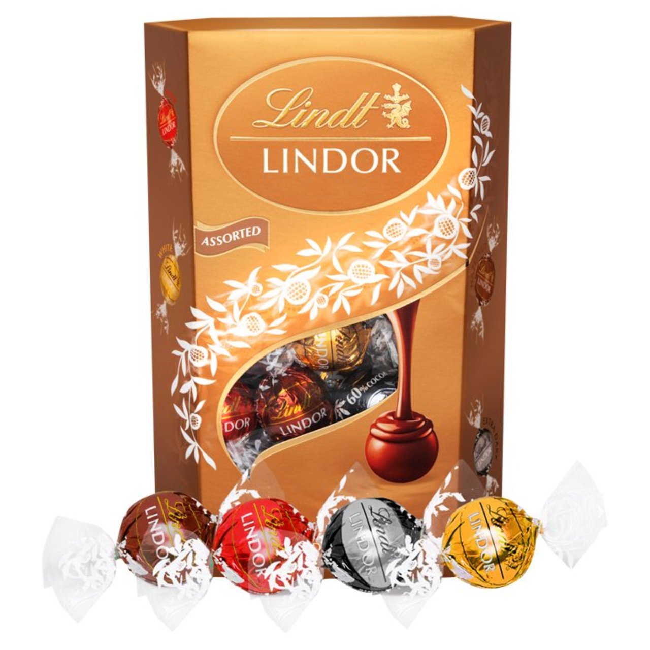 Lindt Lindor Assorted Chocolate Truffles Box 337g