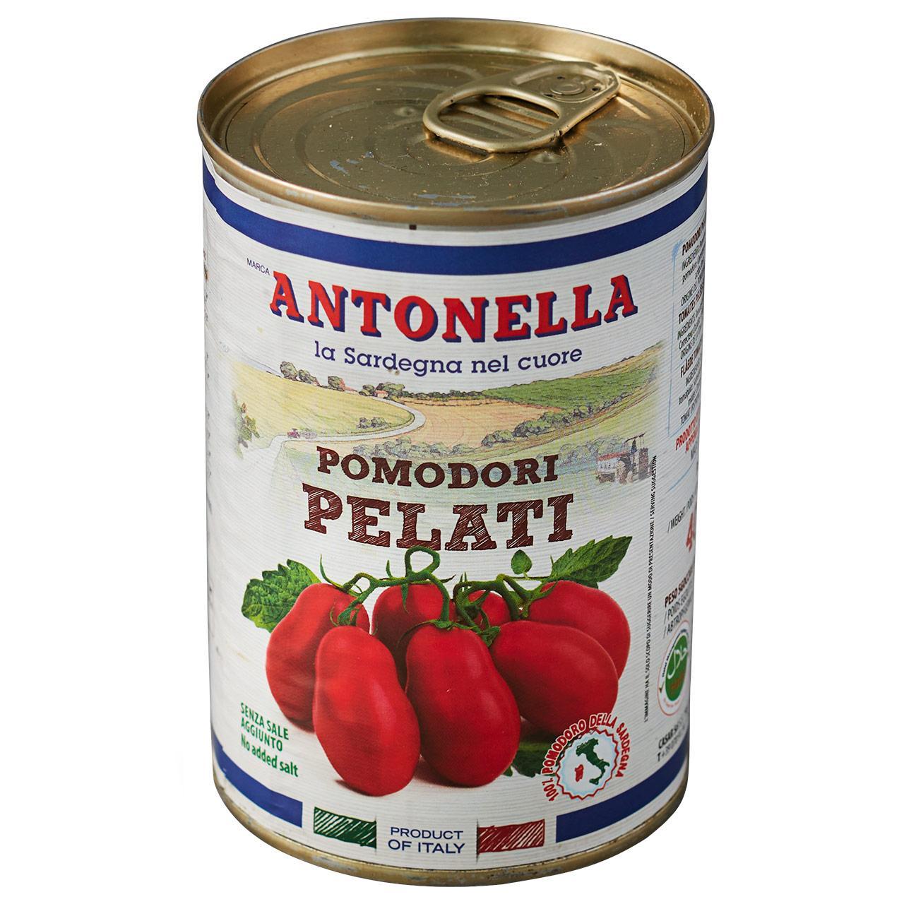 Antonella Sardinian Peeled Whole Plum Tomatoes