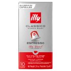 Illy Classico Roast Aluminium Coffee Capsules x10