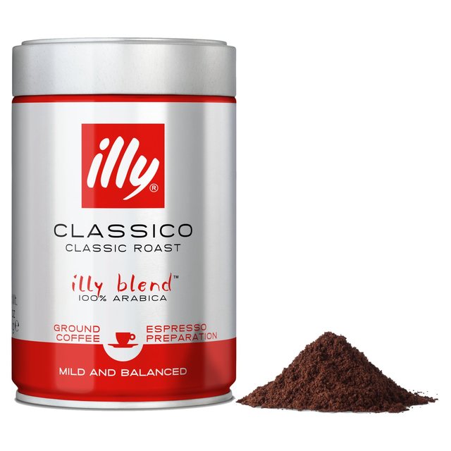 Illy Espresso Ground Coffee 250g