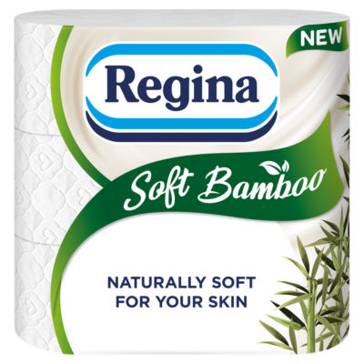 Regina Soft Bamboo Toilet Tissue Roll 9 per pack