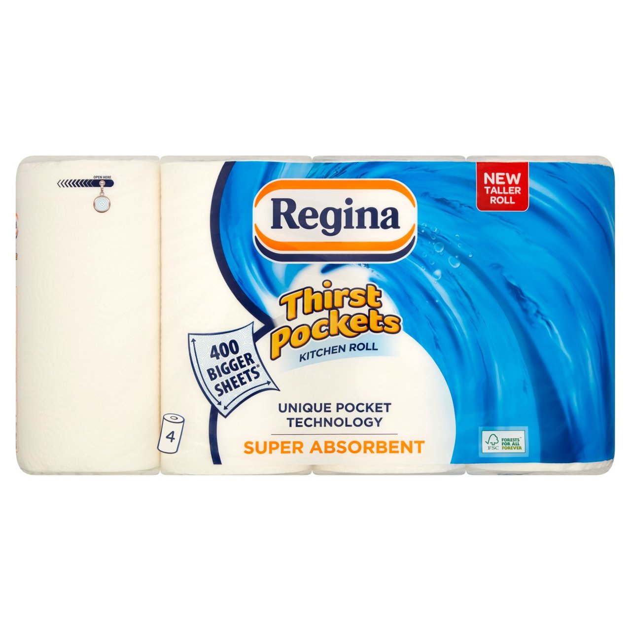 Regina Thirst Pockets Kitchen Roll