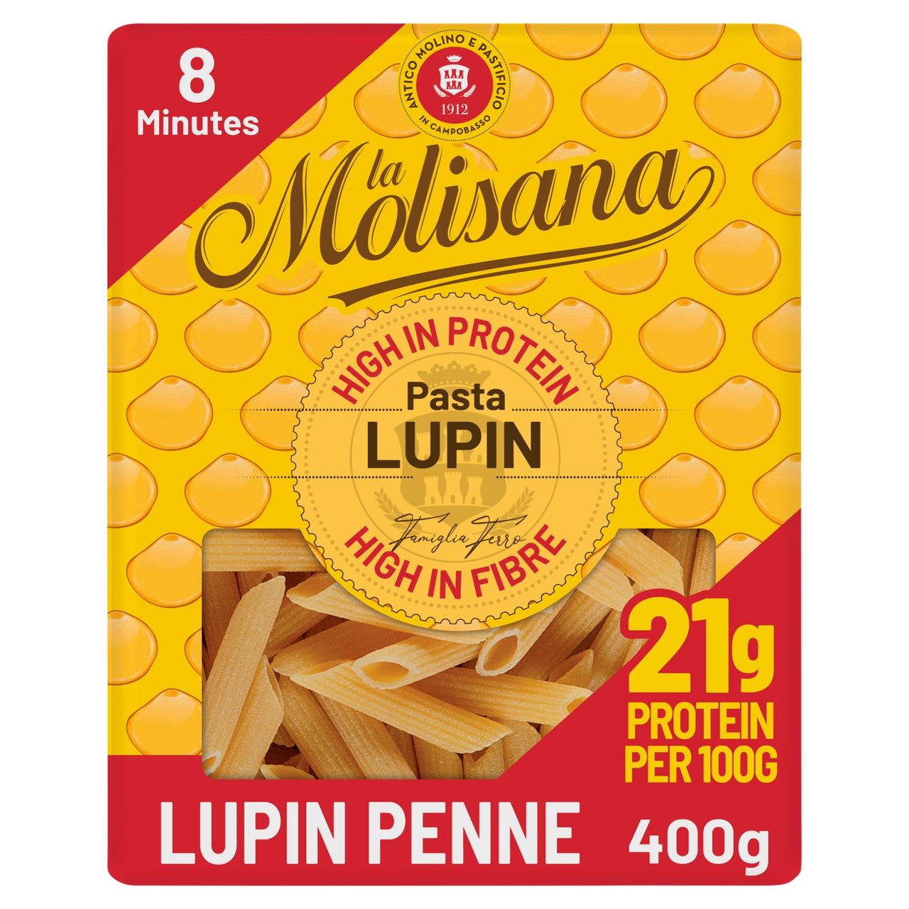 La Molisana Lupin Penne Protein Pasta