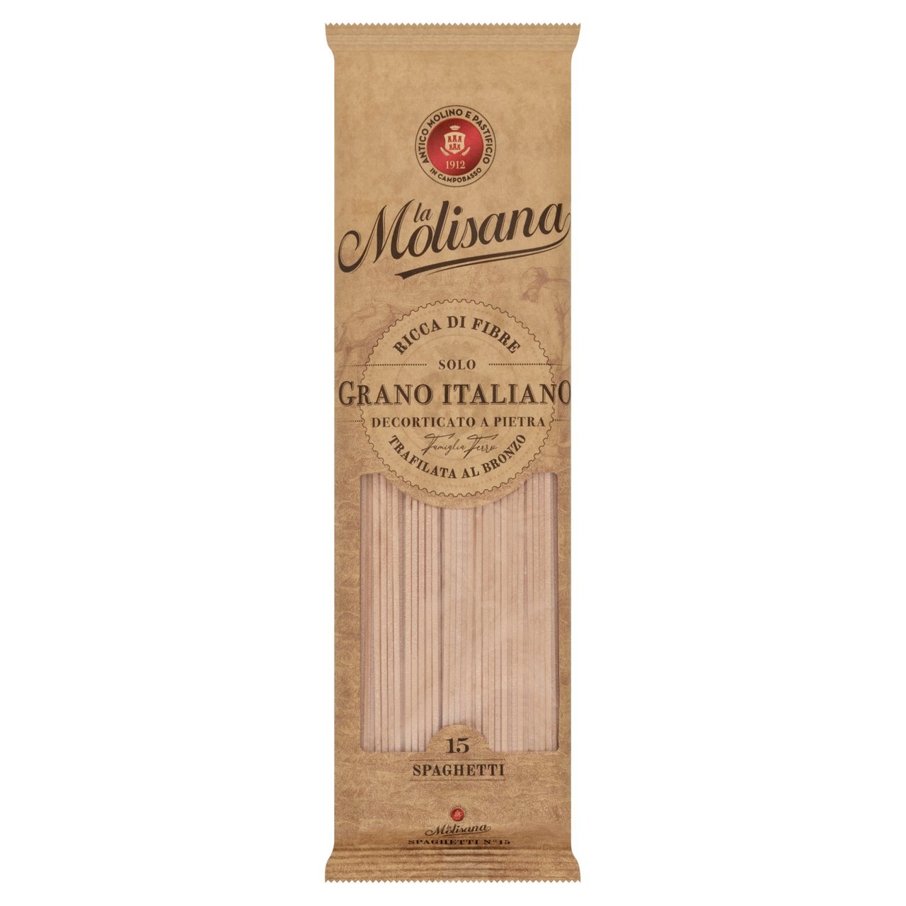 La Molisana Wholewheat Spaghetti Pasta No.15