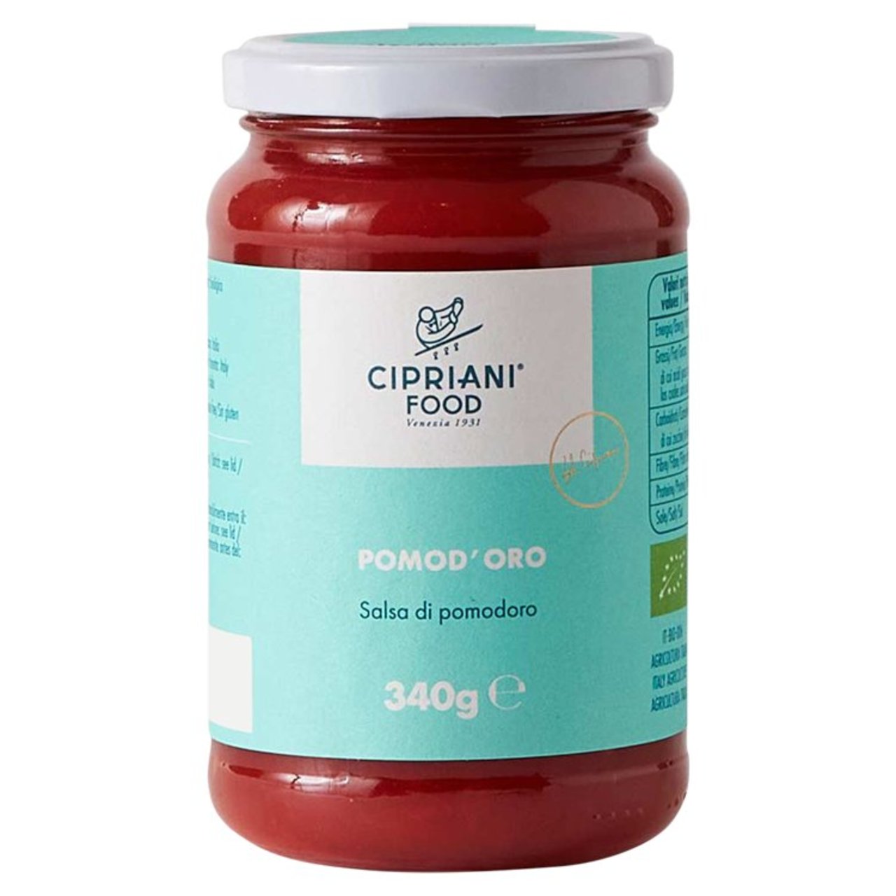 Cipriani Pomod'oro Organic Pasta Sauce 340g