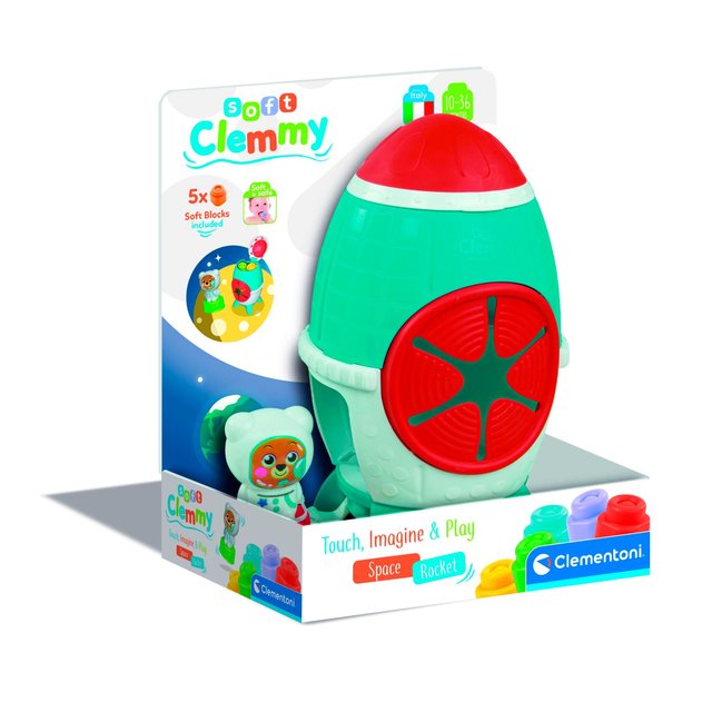 Clementoni Soft Clemmy Sensory Rocket 