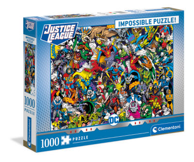 Clementoni 1000pcs Impossible Puzzle - DC Comics