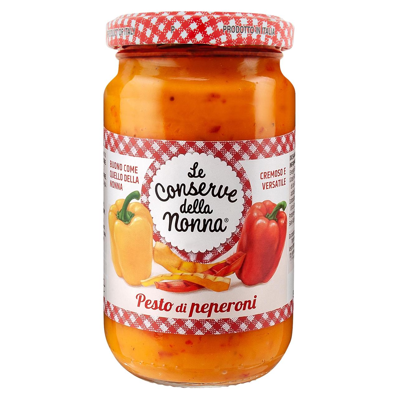 Le Conserve Della Nonna Sweet Grilled Peppers Pesto