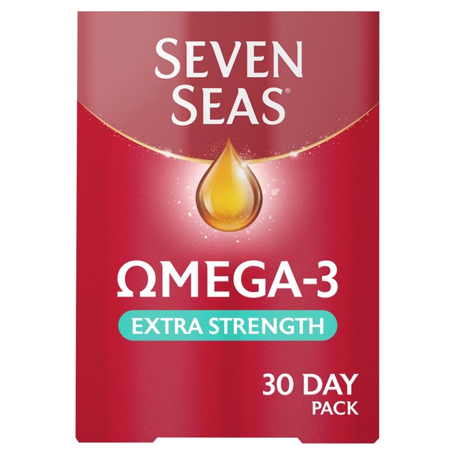 Seven Seas Omega-3 Fish Oil Extra Strength With Vitamin D Capsules 30 per pack