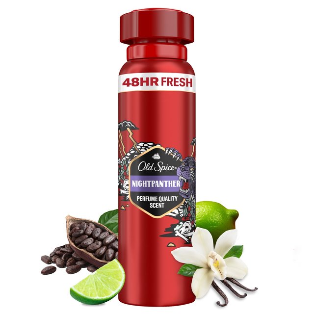 Old Spice Wild Collection Deodorant Aerosol Night Panther  150ml