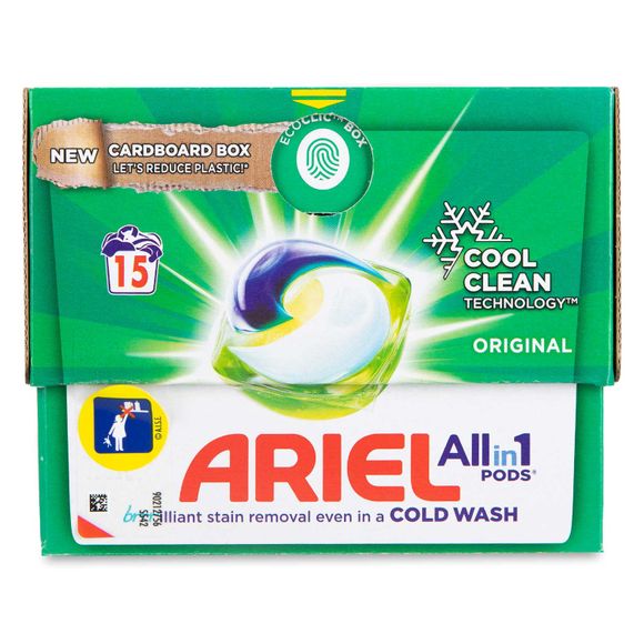 Ariel All-in-1 Pods®, Washing Liquid Capsules 15 Pack