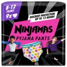 Pampers Ninjamas Pyjama Pants Boys 8-12 Years x9