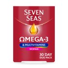 Seven Seas Omega-3 & Multivitamins Woman