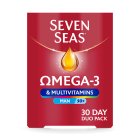 Seven Seas Omega-3 & Multivitamins Man 50+