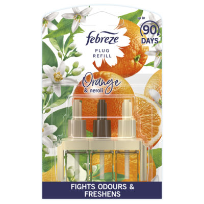 Febreze 3Volution Air Freshener Plug In Refill Orange & Neroli