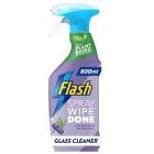 Flash Spray Wipe Done Glass Cleaning Spray