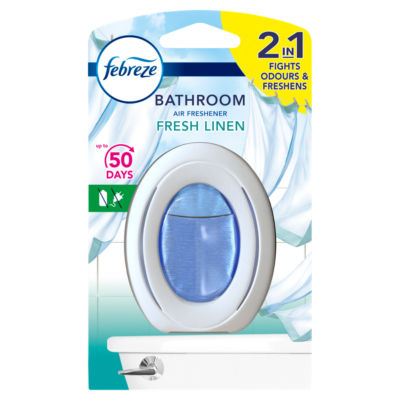 Febreze Bathroom Air Freshener Liquid Membrane Fresh Linen 7.5ml