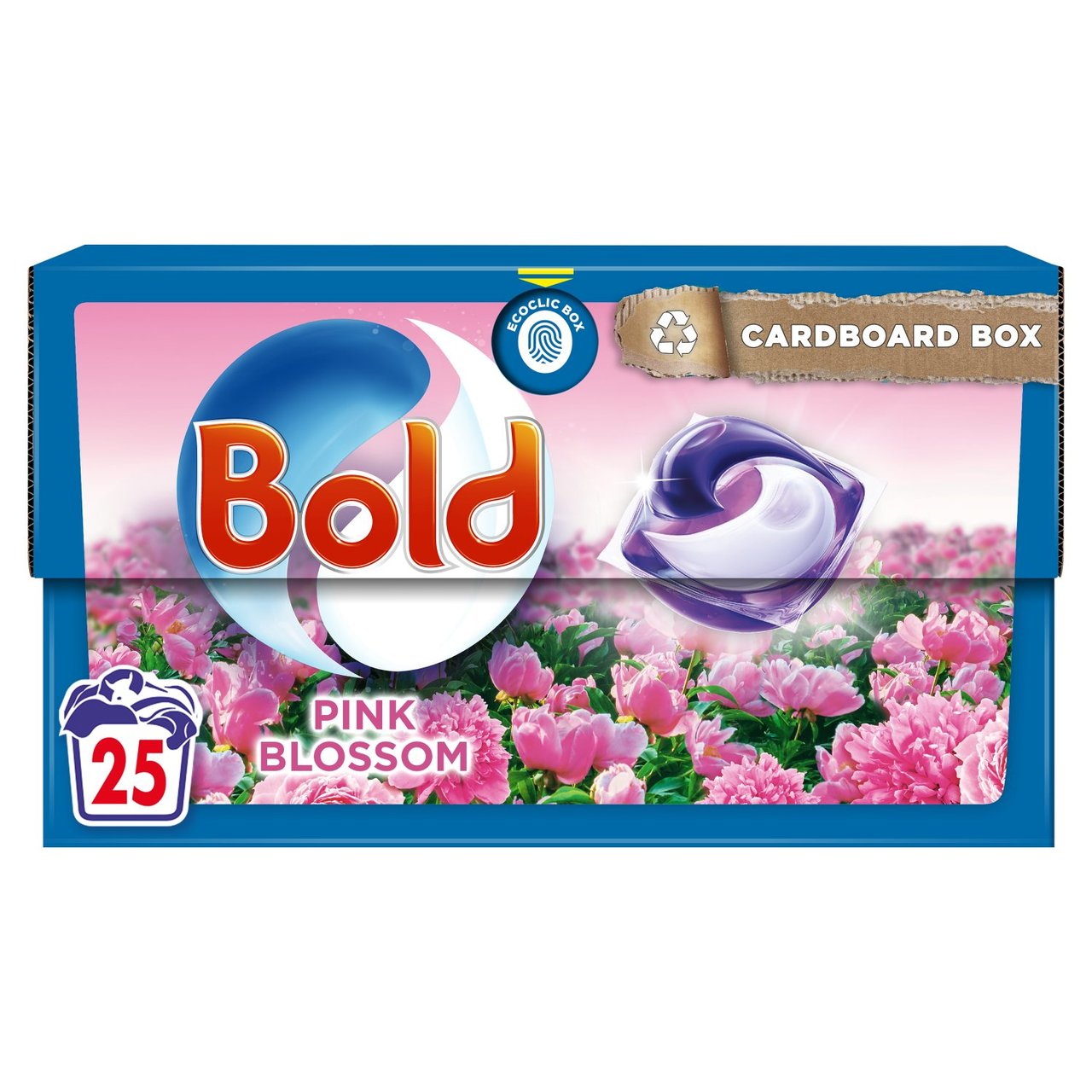 Bold All-in-1 PODS® Washing Liquid Capsules 25 Washes, Pink Blossom