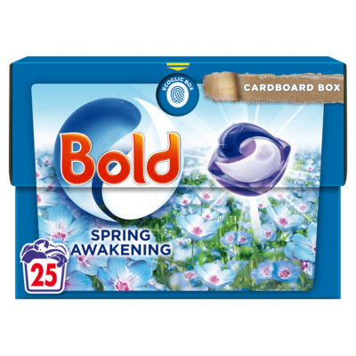 Bold 3in1 Pods Washing Capsules Spring Awakening 25 Washes