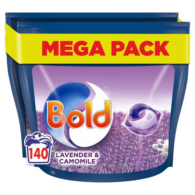 Bold 2 in1 Pods Lavender & Chamomile 140 per pack