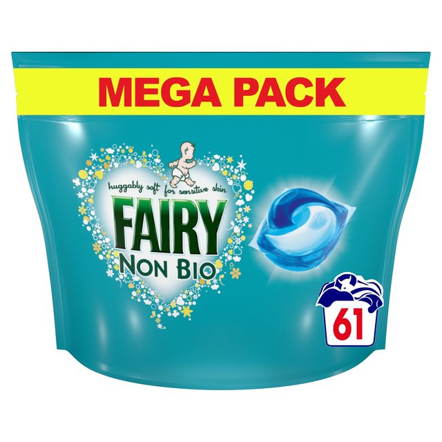 Fairy Non Bio Pods Washing Capsules Sensitive Skin 61 Washes