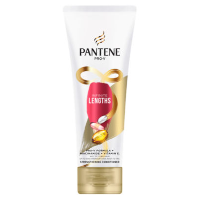 Pantene Pro-V Hair Conditioner, Infinite Lengths  Strengthens Mid To Long Damaged Hair  275ml