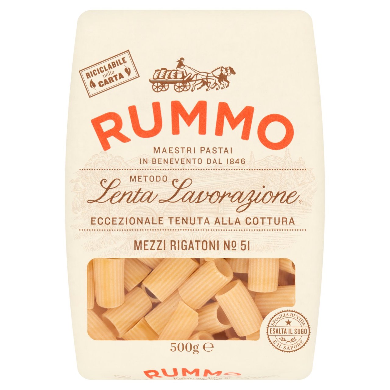 Rummo Mezzi Rigatoni Pasta No.51