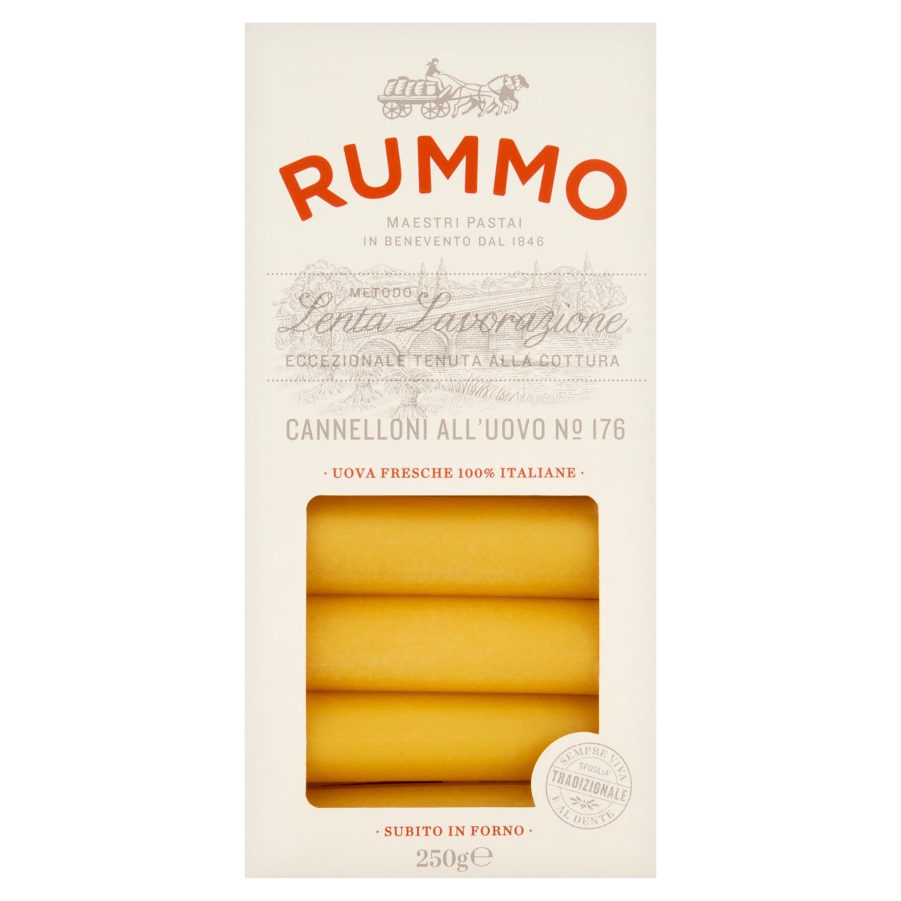 Rummo Cannelloni All'Uovo Egg Pasta No. 176