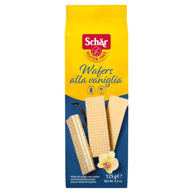 Schar Gluten Free Vanilla Wafers 125g