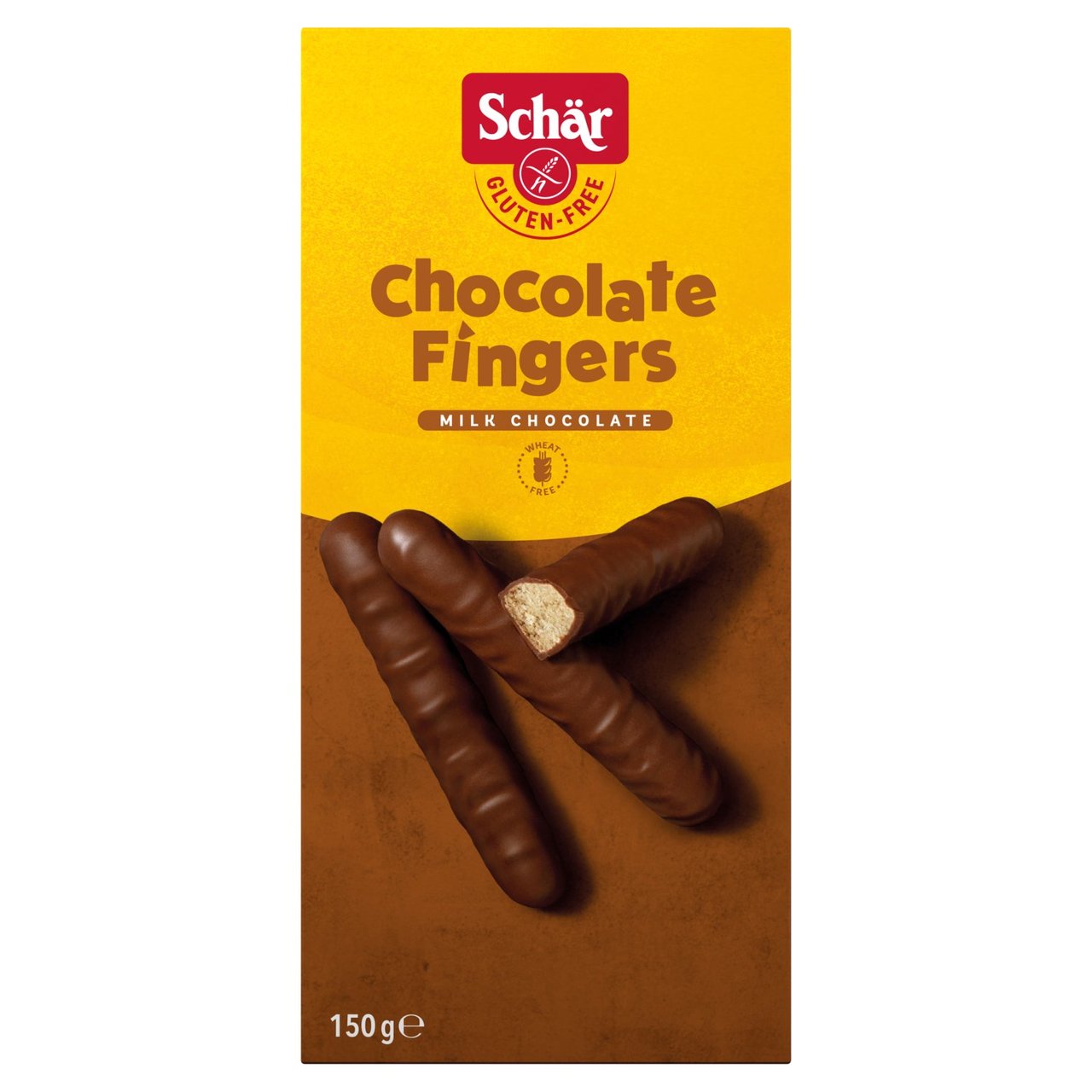 Schar Gluten Free Chocolate Fingers 150g